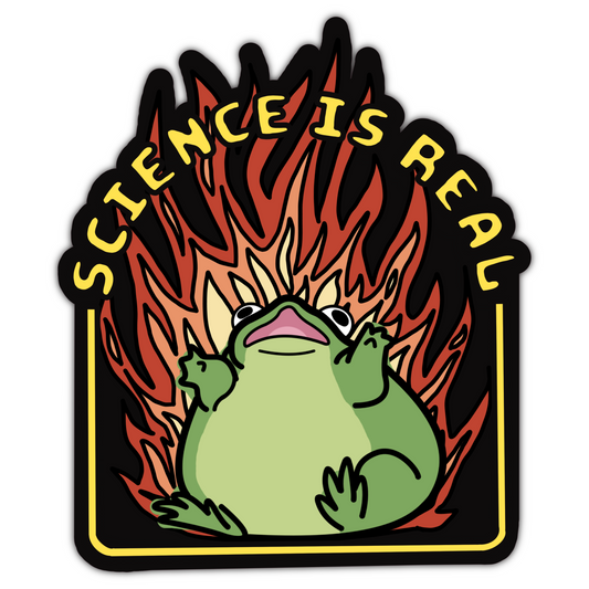 Science is Real Sticker
