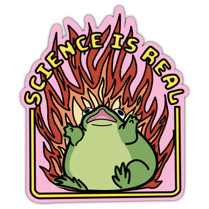 Science is Real Sticker