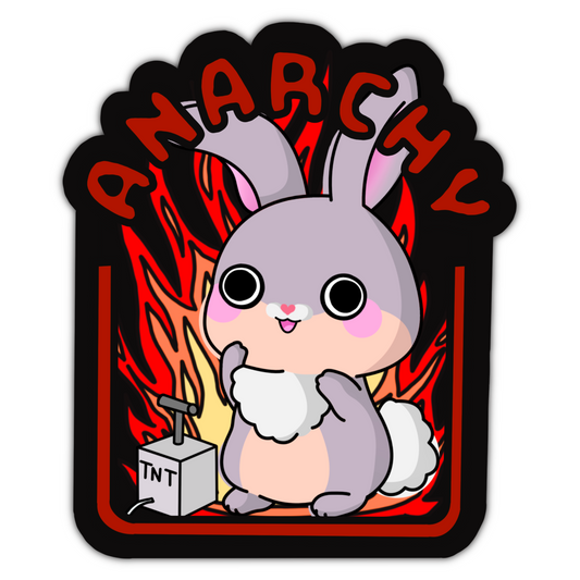 Anarchy Rabbit Sticker