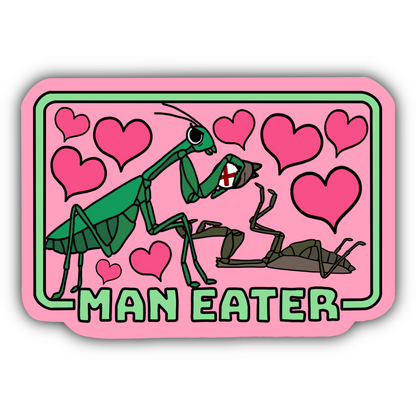 Man Eater Sticker