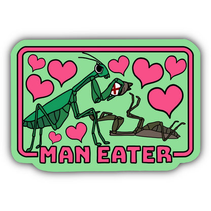 Man Eater Sticker