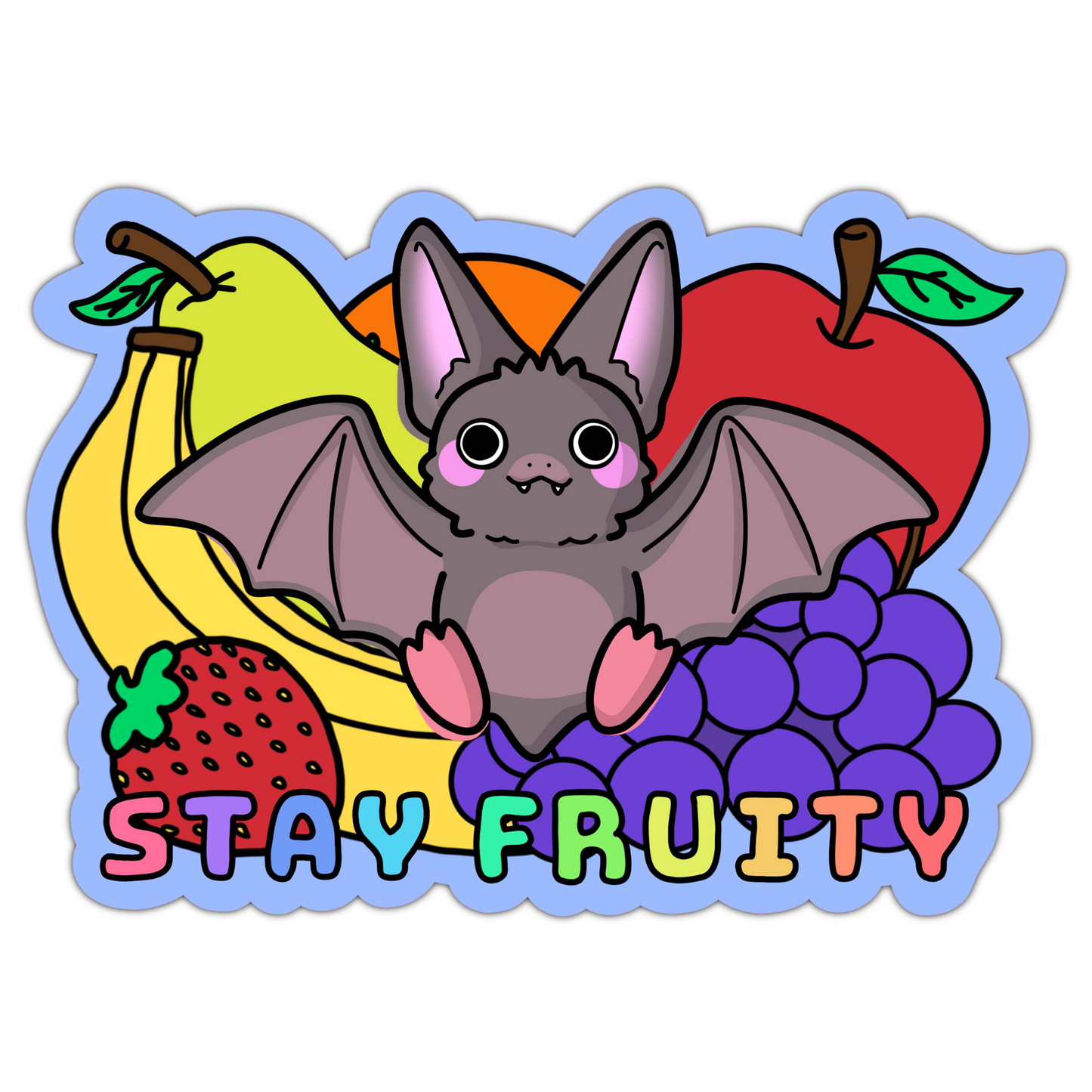 Stay Fruity Sticker