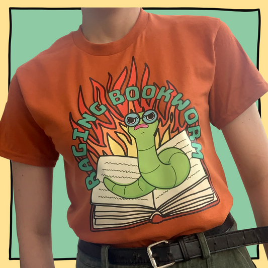 Raging Bookworm T-Shirt
